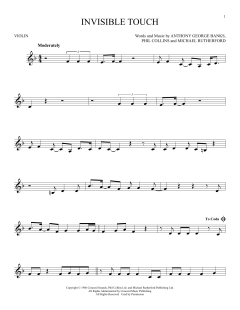 Invisible Touch von Genesis (Download) 