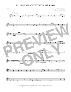 Killing Me Softly With His Song von Roberta Flack (Download) 