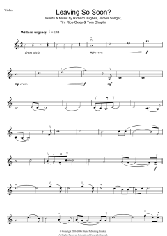 Leaving So Soon? von Keane (Download) 