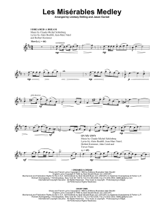 Les Misérables Medley von Alain Boublil (Download) 