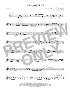 Live And Let Die von Wings (Download) 