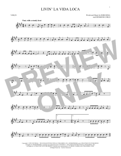 Livin' La Vida Loca von Ricky Martin (Download) 