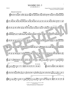 Mambo No. 5 von Lou Bega (Download) 