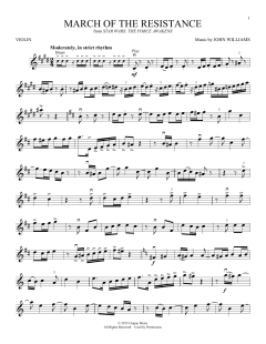 March Of The Resistance von John Williams (Download) 