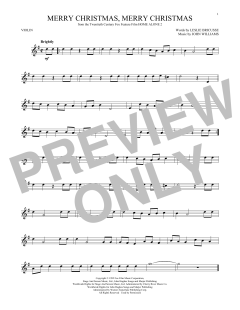 Merry Christmas, Merry Christmas von John Williams (Download) 