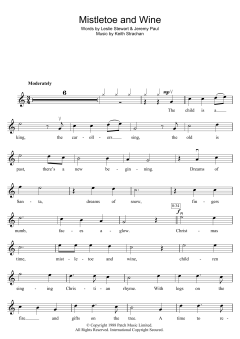 Mistletoe And Wine von Cliff Richard (Download) 