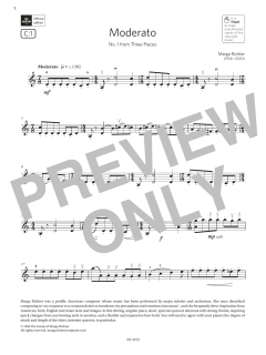 Moderato von Marga Richter (Download) 