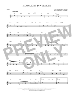 Moonlight In Vermont von Karl Suessdorf (Download) 