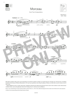 Morceau von Ethel Barns (Download) 