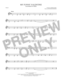 My Funny Valentine von Richard Rodgers (Download) 