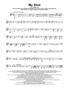 My Shot von Lin-Manuel Miranda (Download) 