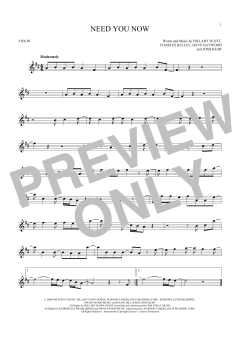 Need You Now von Josh Kear (Download) 