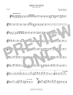 Nine To Five von Dolly Parton (Download) 