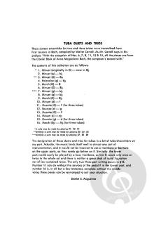 Tuba Duets And Trios von Johann Sebastian Bach im Alle Noten Shop kaufen