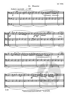 Tuba Duets And Trios von Johann Sebastian Bach im Alle Noten Shop kaufen