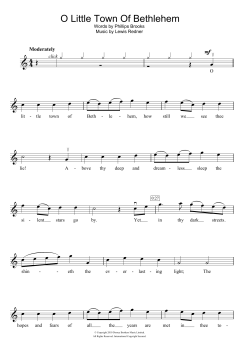 O Little Town Of Bethlehem von Traditional (Download) 