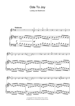 Ode To Joy from Symphony No. 9, Fourth Movement von Ludwig van Beethoven (Download) 