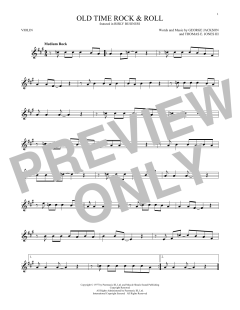 Old Time Rock & Roll von Bob Seger (Download) 