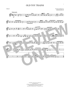 Old Toy Trains von Roger Miller (Download) 