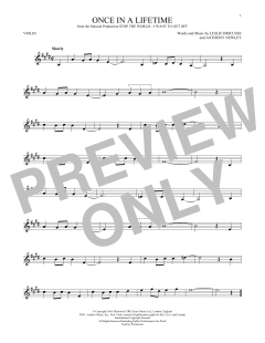 Once In A Lifetime von Anthony Newley (Download) 