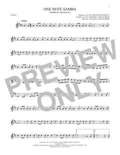 One Note Samba von Pat Thomas (Download) 