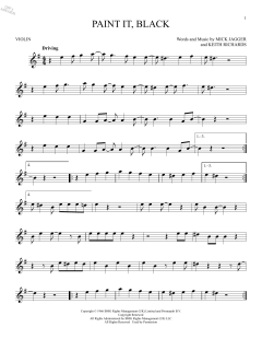 Paint It, Black von The Rolling Stones (Download) 