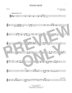 Piano Man von Billy Joel (Download) 