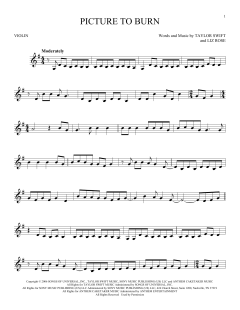 Picture To Burn von Taylor Swift (Download) 