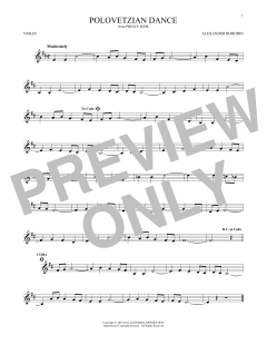 Polovetsian Dances von Alexander Borodin (Download) 