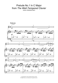 Prelude No.1 in C Major von Johann Sebastian Bach (Download) 
