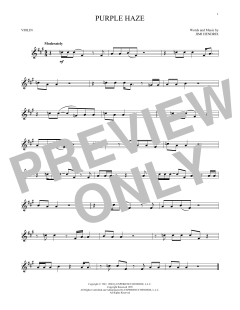 Purple Haze von Jimi Hendrix (Download) 