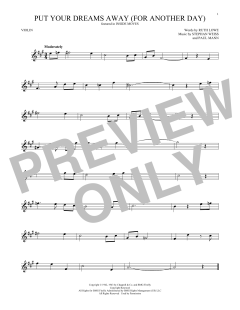 Put Your Dreams Away von Frank Sinatra (Download) 