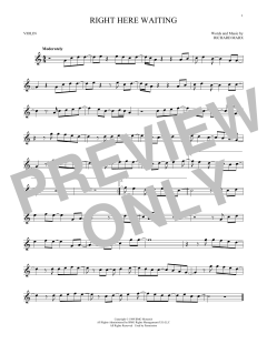 Right Here Waiting von Richard Marx (Download) 