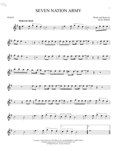 Seven Nation Army von The White Stripes (Download) 