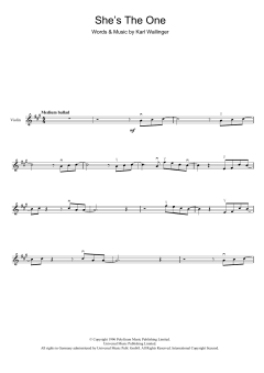 She's The One von Robbie Williams (Download) 