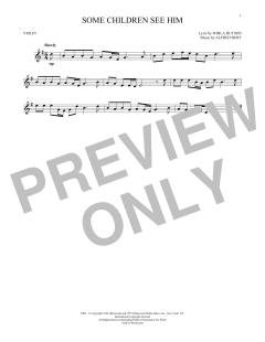 Some Children See Him von Alfred Burt (Download) 