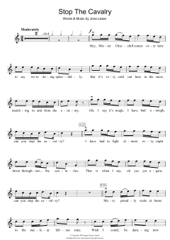 Stop The Cavalry von Jona Lewie (Download) 