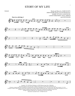 Story Of My Life von One Direction (Download) 