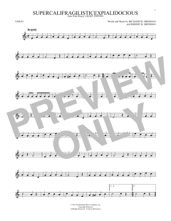 Supercalifragilisticexpialidocious von Julie Andrews (Download) 