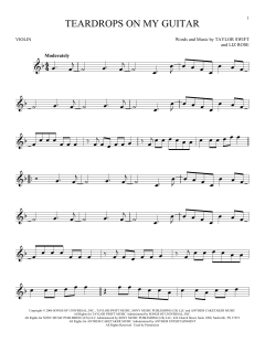 Teardrops On My Guitar von Taylor Swift (Download) 