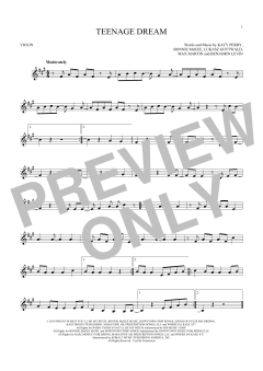 Teenage Dream von Katy Perry (Download) 