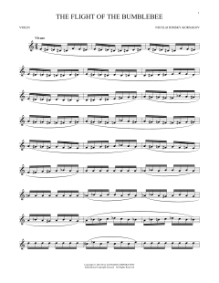 The Flight Of The Bumble Bee von Nicolay Rimsky-Korsakov (Download) 