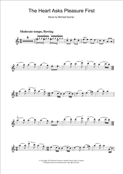 The Heart Asks Pleasure First: The Promise/The Sacrifice von Michael Nyman (Download) 