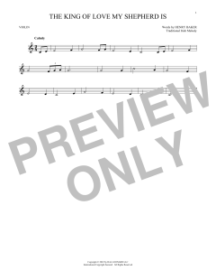 The King Of Love My Shepherd Is von Henry Williams Baker (Download) 