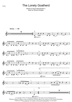 The Lonely Goatherd von Richard Rodgers (Download) 