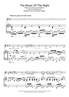 The Music Of The Night von Andrew Lloyd Webber (Download) 