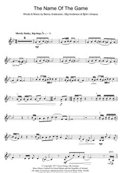 The Name Of The Game von ABBA (Download) 