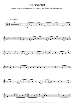 The Scientist von Coldplay (Download) 