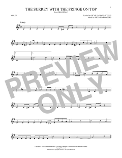 The Surrey With The Fringe On Top von Richard Rodgers (Download) 