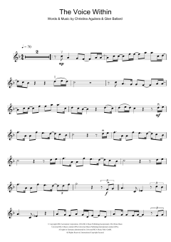 The Voice Within von Christina Aguilera (Download) 